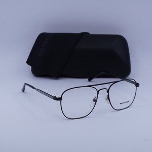 Balenciaga BB0037O 001 Aviator Eyeglasses 55mm - Black